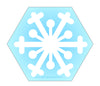 Mini Notepad - Snowflake - Creative Shapes Etc.