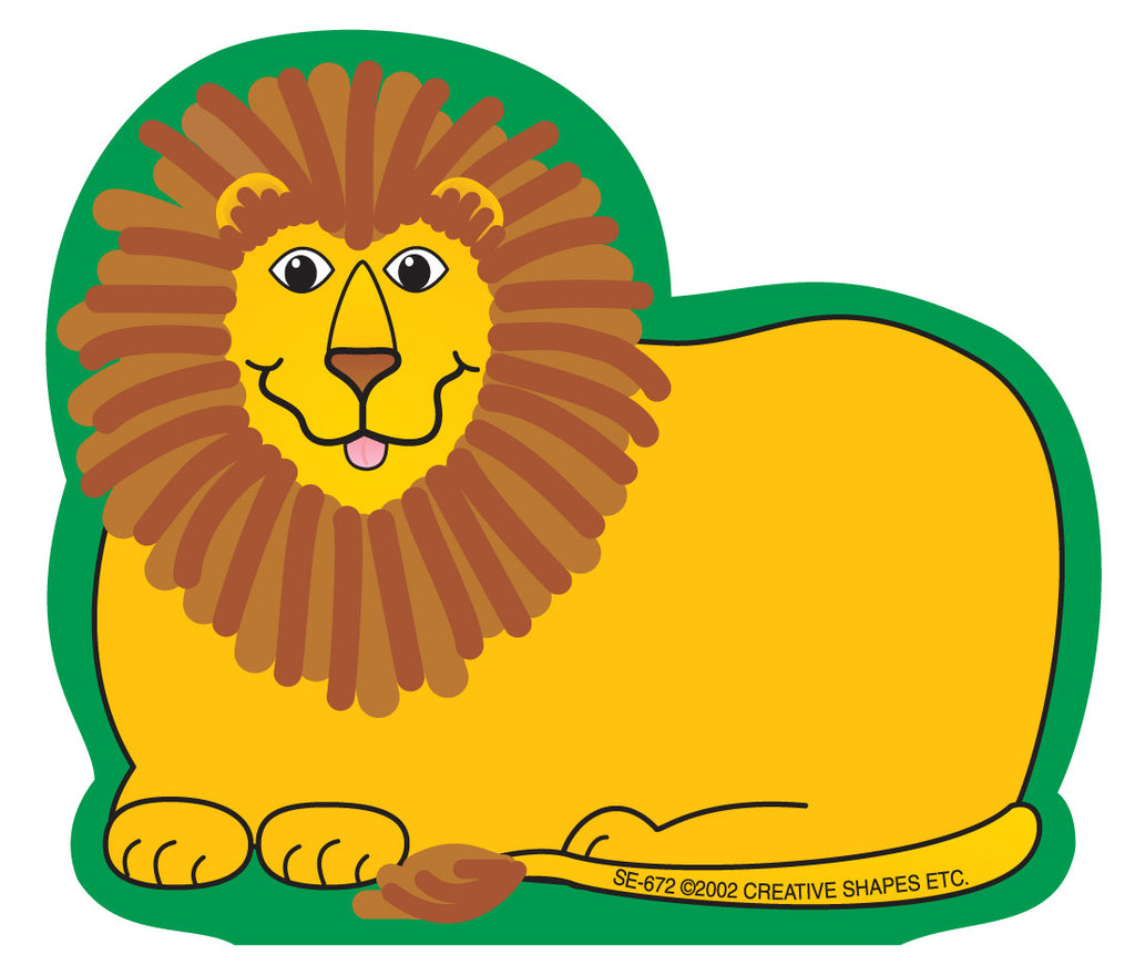 Lion Notepad SHAPES ETC. Mini Notepad - Lion