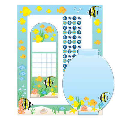 Stationery Set - Aquarium - Creative Shapes Etc.