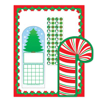 Stationery Set - Christmas Holly - Creative Shapes Etc.