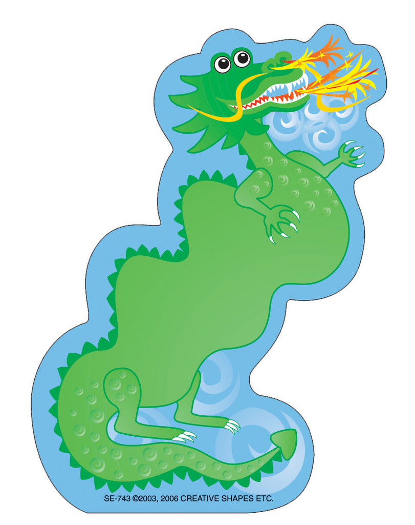 Dragon Notepad SHAPES ETC. Mini Notepad - Dragon
