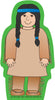 Mini Notepad - Native American Boy - Creative Shapes Etc.