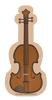 Mini Notepad - Violin - Creative Shapes Etc.