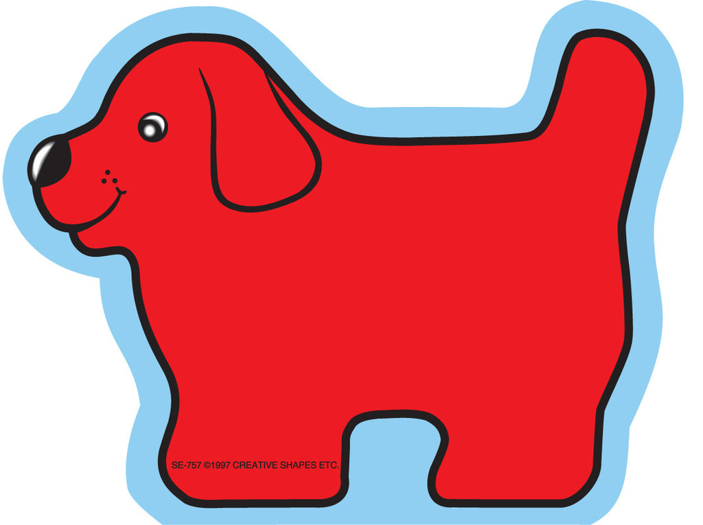 Mini Notepad - Red Dog - Creative Shapes Etc.