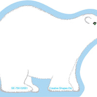 Mini Notepad - Polar Bear - Creative Shapes Etc.