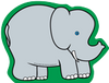 Mini Notepad - Elephant - Creative Shapes Etc.