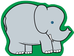 Mini Notepad - Elephant - Creative Shapes Etc.