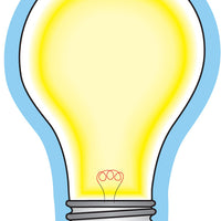 Mini Notepad - Light Bulb - Creative Shapes Etc.
