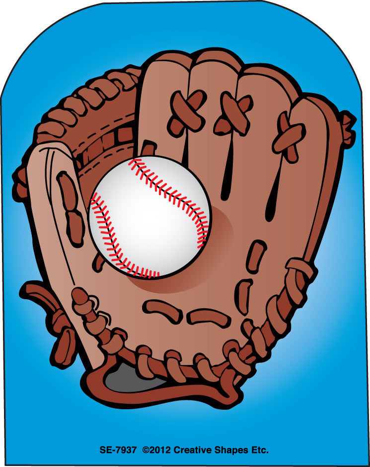 Mini Notepad - Baseball Glove - Creative Shapes Etc.