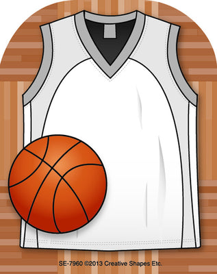 Mini Notepad - Basketball Jersey - Creative Shapes Etc.