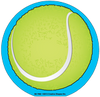 Mini Notepad - Tennis Ball - Creative Shapes Etc.