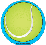 Mini Notepad - Tennis Ball - Creative Shapes Etc.