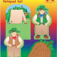 Mini Notepad Set - Camping - Creative Shapes Etc.