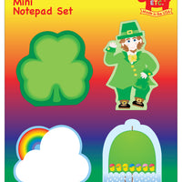 Mini Notepad Set - St. Patrick's Day - Creative Shapes Etc.