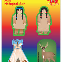 Mini Notepad Set - Native American - Creative Shapes Etc.