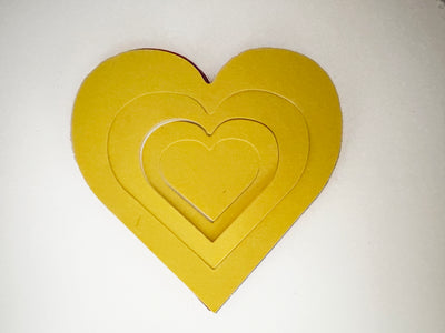 Growing Heart Large Assorted Color Cut-Out - 5.5