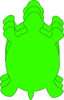 Large Single Color Creative Foam Cut-Outs - Turtle - Creative Shapes Etc.