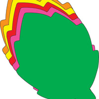Large Assorted Color Creative Foam Cut-Outs - Leaf - Creative Shapes Etc.