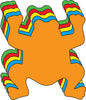 Large Assorted Color Creative Foam Cut-Outs - Frog - Creative Shapes Etc.