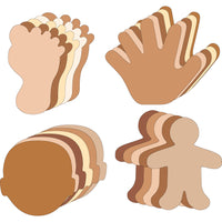 Small Cut-Out Set - Multicultural Body Parts - Creative Shapes Etc.