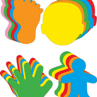 Small Cut-Out Set - Assorted Body Parts - Creative Shapes Etc.