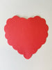 Scalloped Heart Assorted Color Creative Cut-Outs- 3" - Creative Shapes Etc.