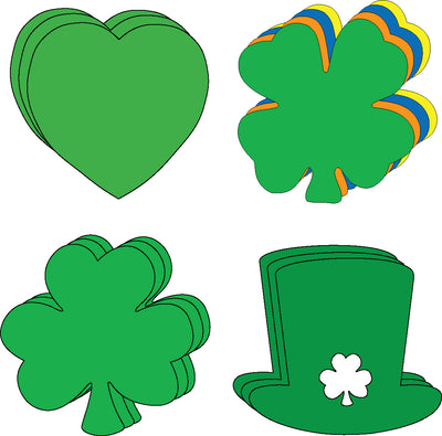 Small Cut-Out Set - St. Patrick's Day - Creative Shapes Etc.