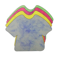 T-Shirt Marble Assorted Color Creative Cut-Outs- 5.75" - Creative Shapes Etc.