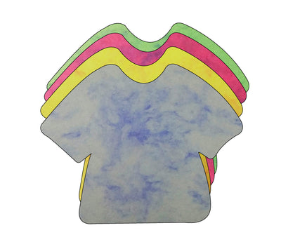 T-Shirt Marble Assorted Color Creative Cut-Outs- 5.75
