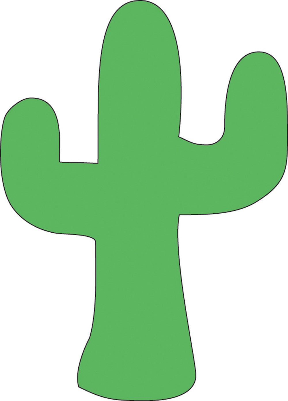Sticky Shape Notepad - Cactus - Creative Shapes Etc.