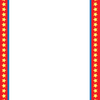 Designer Paper - Star Border (50 Sheet Package)