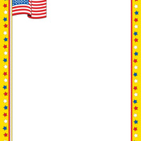 Designer Paper - Patriotic (50 Sheet Package) - Creative Shapes Etc.