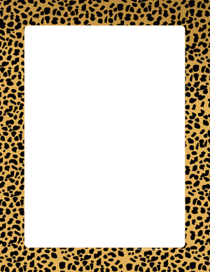 Designer Paper - Cheetah (50 Sheet Package) - Creative Shapes Etc.