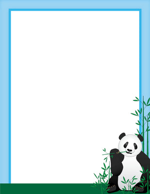 Designer Paper - Panda (50 Sheet Package) - Creative Shapes Etc.