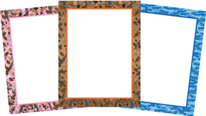Designer Paper Set - Camo - Creative Shapes Etc.