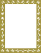 Designer Paper - Gold Wrapping Paper (50 Sheet Package) - Creative Shapes Etc.