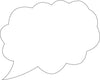 Sticky Shape Notepad - Think Cloud - Creative Shapes Etc.