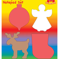 Sticky Notepad Set - Christmas - Creative Shapes Etc.