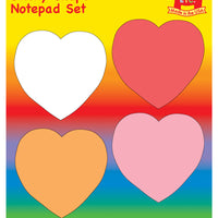 Sticky Notepad Set - Valentines - Creative Shapes Etc.