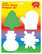 Sticky Notepad Set - Winter - Creative Shapes Etc.