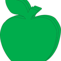 Green Apple Single Color Super Cut-Outs- 8” x 10” - Creative Shapes Etc.