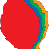 Leaf Assorted Color Super Cut-Outs- 8” x 10” - Creative Shapes Etc.