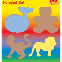 Sticky Notepad Set - Zoo - Creative Shapes Etc.