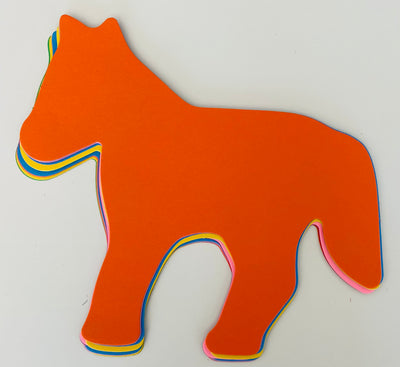 Horse Assorted Color Super Cut-Outs- 8” x 10” - Creative Shapes Etc.