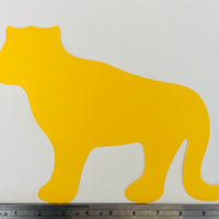 Tiger Assorted Color Super Cut-Outs- 8” x 10” - Creative Shapes Etc.