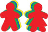 Kid Shape Set Assorted Color Super Cut-Outs- 8” x 10” - Creative Shapes Etc.