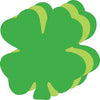 Assorted Green Four Leaf Clover Assorted Color Super Cut-Outs- 8.75” x 9.5” - Creative Shapes Etc.