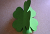 Large Single Color Cut-Out - Four Leaf Clover - Creative Shapes Etc.