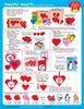 Heart Assorted Color Creative Cut-Outs- 3" - Creative Shapes Etc.