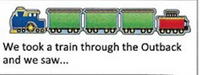 Large Notepad Set - Train - Creative Shapes Etc.